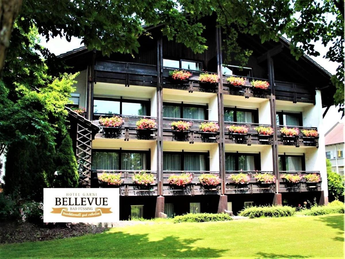 Hotel Garni Bellevue Бад-Фюссинг Экстерьер фото