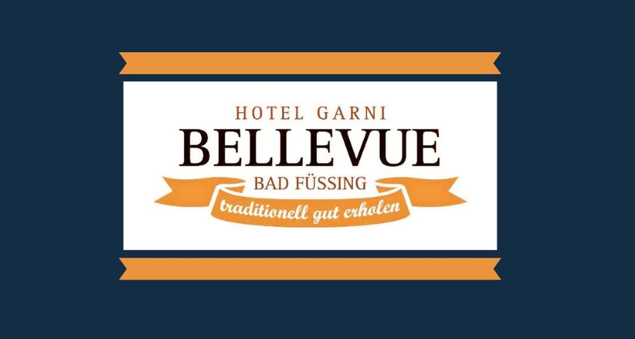 Hotel Garni Bellevue Бад-Фюссинг Экстерьер фото